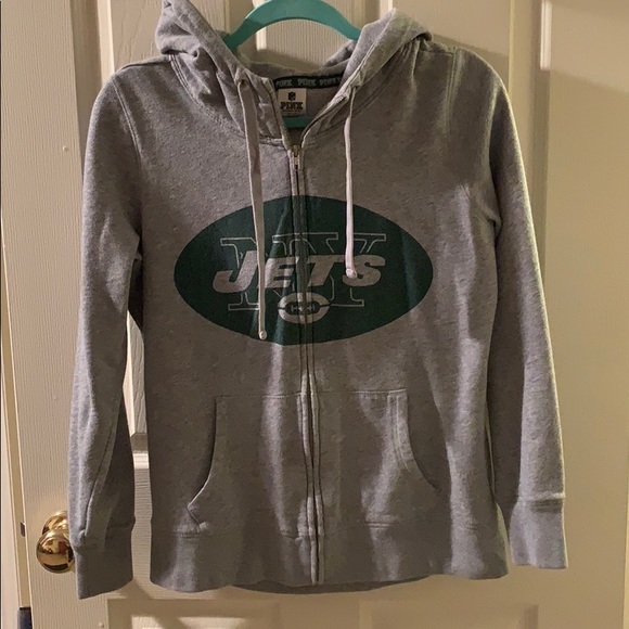 PINK Victoria's Secret Sweaters - Victoria’s Secret Pink NY JETS hoodie